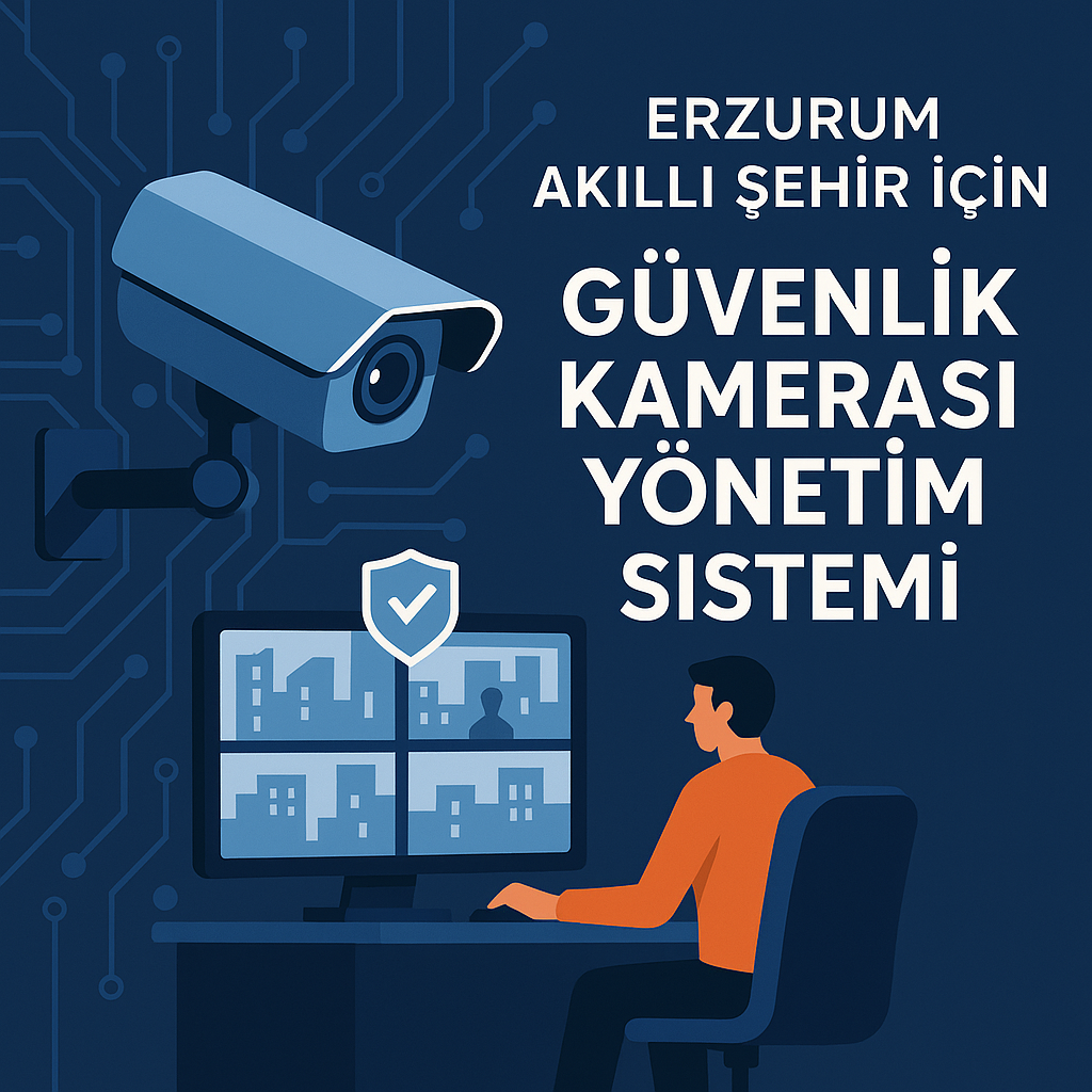 Erzurum Akıllı Şehir İçin <br> Güvenlik Kamerası Yönetim Sistemi