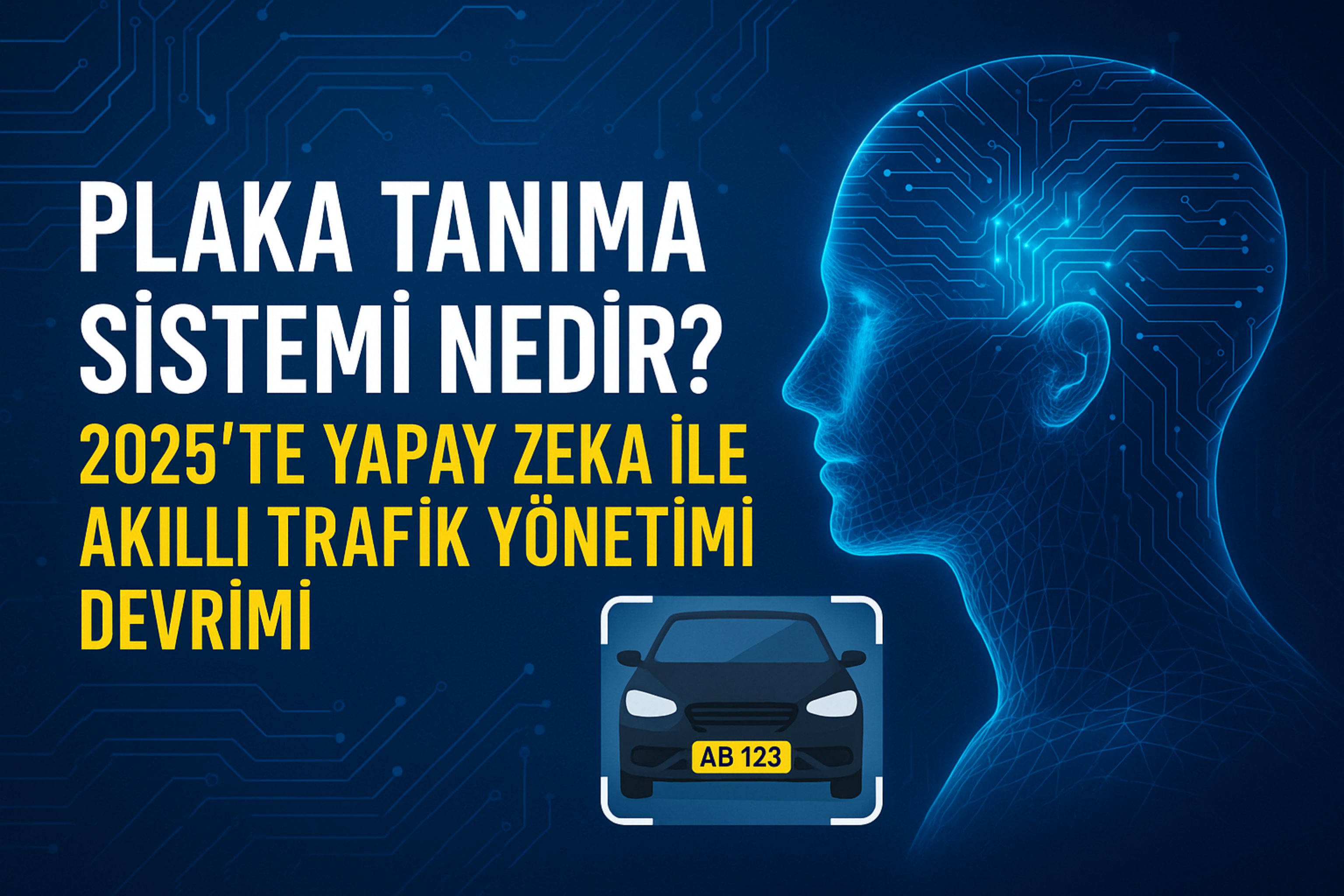 Plaka Tanıma Sistemi Nedir? 2025'te Yapay Zeka ile Akıllı Trafik Yönetimi Devrimi